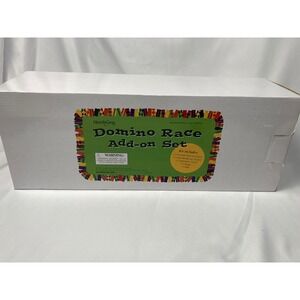 HearthSong Domino Race Add-On Set (Pyramid, Stairs-Bridge, Tunnel, Ramp & Ball)